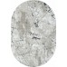 Турецкий ковер Нэнси 039 Бежевый овал - фото №1